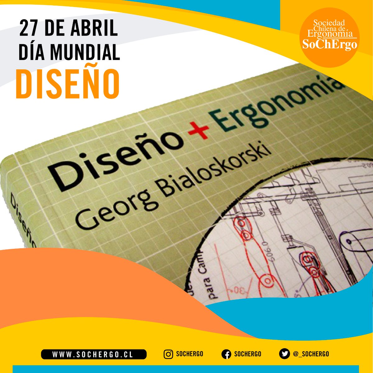 _sochergo's tweet photo. Queremos enviar un afectuoso saludo a todos los Diseñadores en su día, en forma especial a aquellos que han abrazado la ergonomía #ergonomía #diseño https://t.co/8cAQP942zB