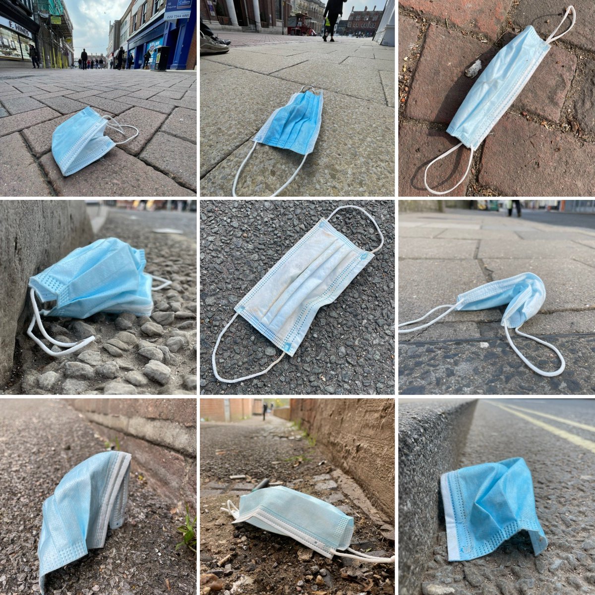 Everywhere I go at the moment I never seem to be more than a few feet away from #disposableMasks. It’s driving me nuts! 🤬😡🤯😷🚯🗑 #reclaimthemask #unitedagainstlitter #ppelitter #gbspringclean #retaskthemask #covidiots