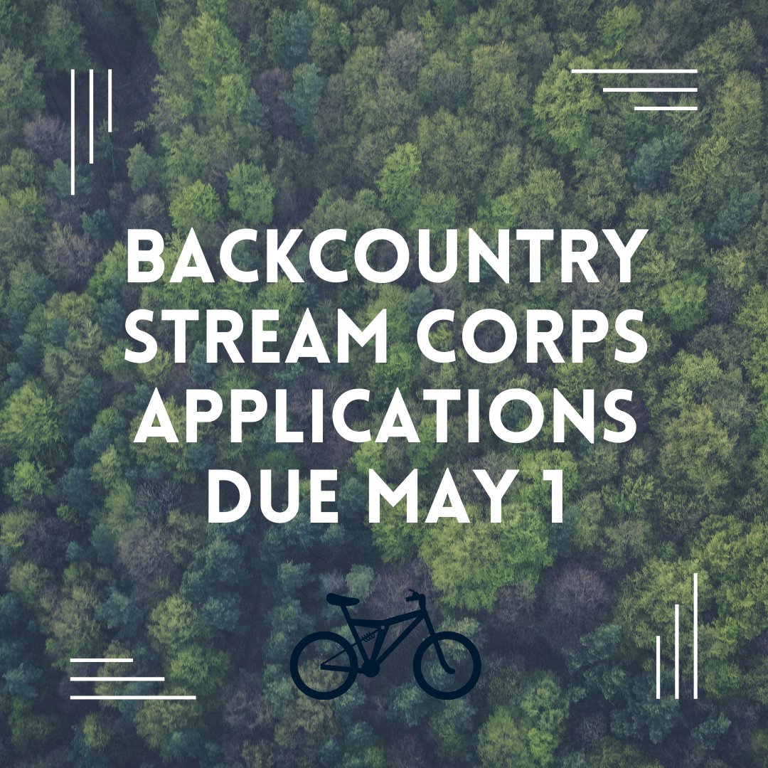 WEN_MONTANA's tweet photo. CALLING ALL TEENS! Last chance to apply to our Backcountry Stream Corps is coming up quick! Applications are due May 1st for this two week stream monitoring program by bike in the Rattlesnake Recreation Area. Stipend included!

Learn more and apply here: https://t.co/MvpfMBD5sS https://t.co/xFvJdimKwP