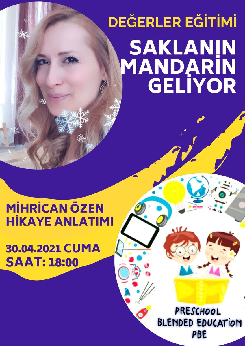 Preschool Blended Education projesi degerler egitimi buluşması ile devam ediyor🙏🥰 <a href="/Serdarhoca64/">Serdar Özer</a> <a href="/elifakkusinal/">Elif Akkuş İnal</a> @Hilalllllllll_T <a href="/tuba_karadogan/">TubaKaradoğan</a> @ogretmenanne34