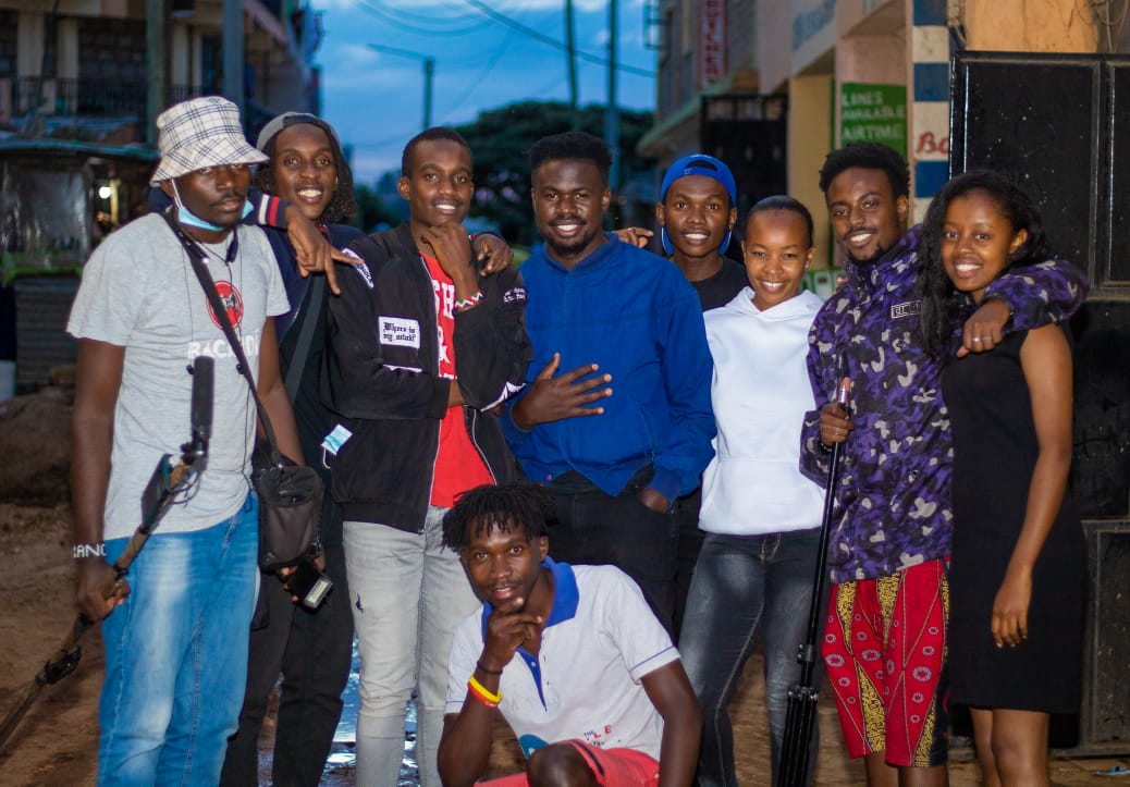 OutawayF's tweet photo. Throwback to our last shoot day
#MakingWayOut2
Amazing crew and cast
Fred Ngatia Martha Koome https://t.co/k1JYzltIsF