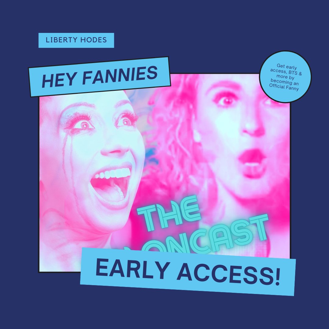 🎉  EARLY ACCESS 🎉 
Official Fannies have full access to EP 5 of <a href="/ambushthesalon/">The Salon</a>  Saloncast with guest star <a href="/libertyhodes/">Liberty Hodes</a> over on our Patreon now patreon.com/fannybusiness 
Listen to all of our podcasts here: link.chtbl.com/7THhmTD- 😘