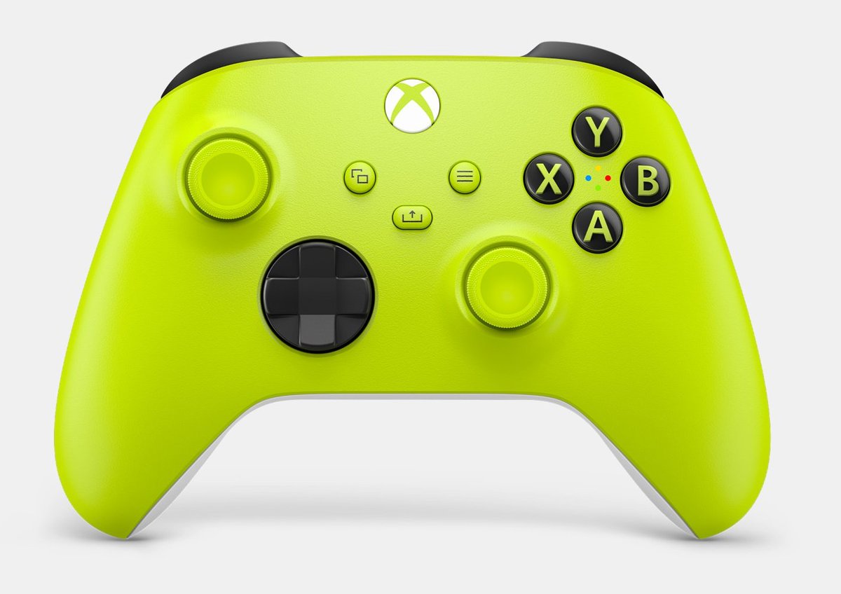 elscarface1's tweet image. Woot! I was able to preorder the Electric Volt Xbox Series X Controller 🎮😊 #Xbox #XboxSeriesX #GamersUnite #Gaming #Collection #VideoGames