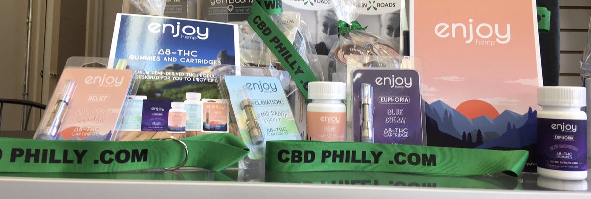 Super excited to share New 🔺8 products, cartridges & gummy’s! 💚 visit us at 7956 Oxford Ave. in Phila 🔗cbdphilly.com #delta8edibles #delta8cartridges #enjoy
