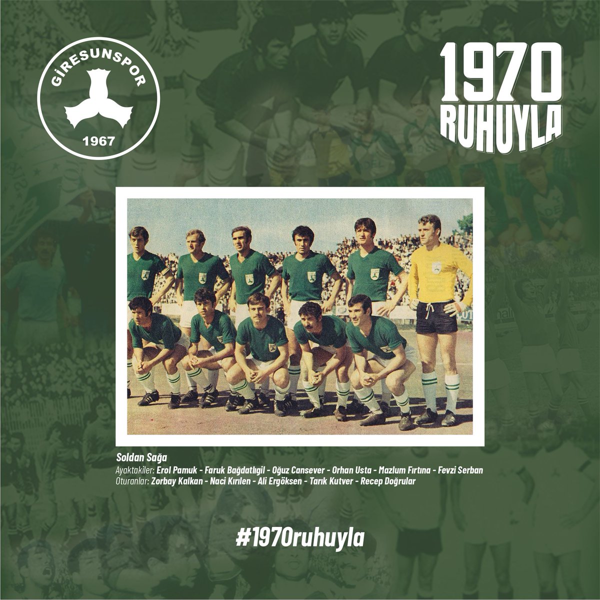 #1970ruhuyla şampiyonluğa yürüyoruz...