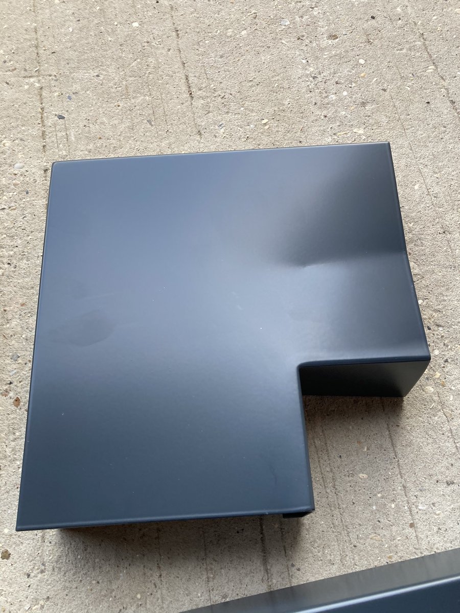 lukedeacoon's tweet photo. @Guttercentre 5 delivered and all 5 damaged. Wrapped in what can only be described as chip paper in a box shrink wrapped to the copings. Obviously been packaged like this. #skyline https://t.co/7kM9Xisj5V