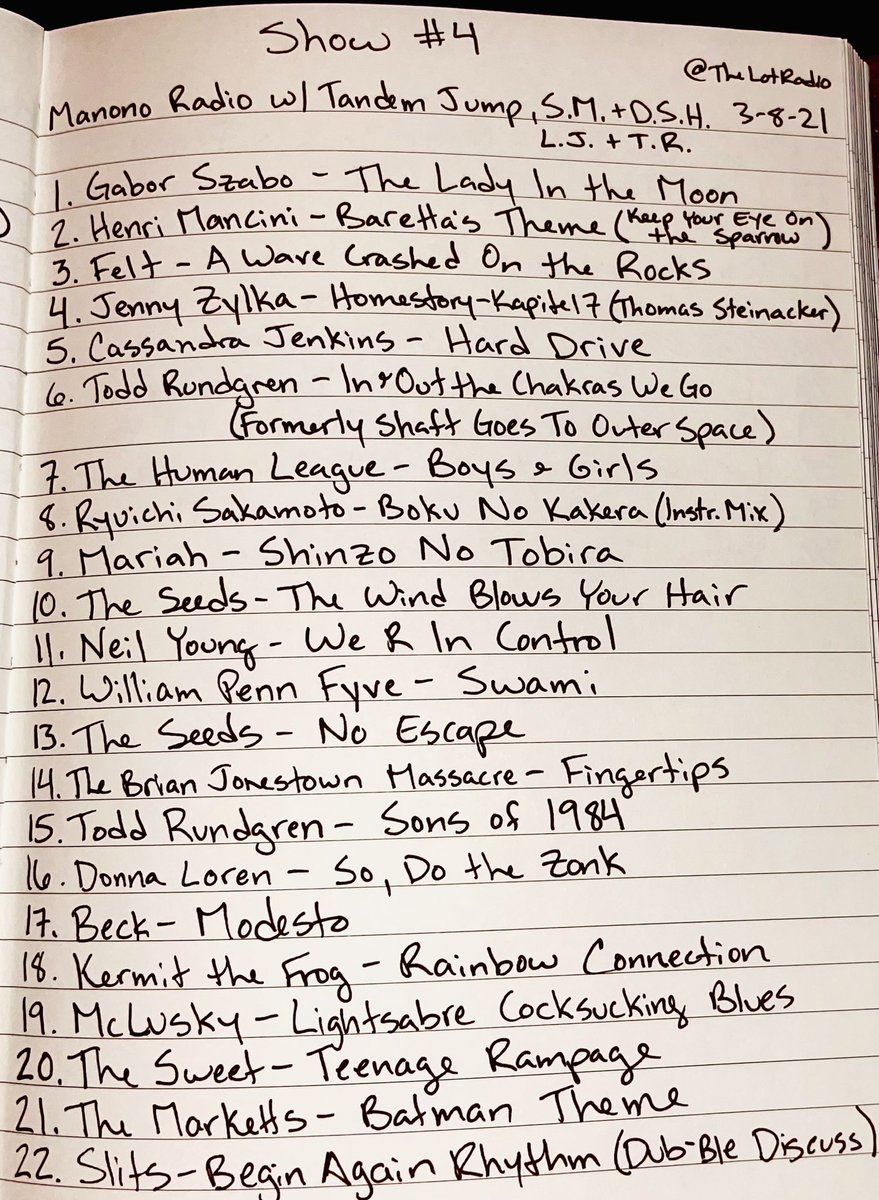 Manono Records (@manonorecords) on Twitter photo Next <a href="/TheLotRadio/">The Lot Radio</a> Monday May 3rd. Here is some of what we played last time <a href="/TheMagFields/">The Magnetic Fields</a> <a href="/tandemjump1/">tandemjump</a> @stringerhughes Next <a href="/TheLotRadio/">The Lot Radio</a> Monday May 3rd. Here is some of what we played last time <a href="/TheMagFields/">The Magnetic Fields</a> <a href="/tandemjump1/">tandemjump</a> @stringerhughes