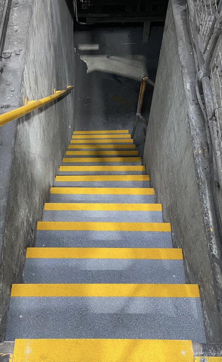 New Safety Tread covers &amp; nosings for SY manufacturing site. All supplied by <a href="/GRPSafety/">GRP Safety</a> and installed by us