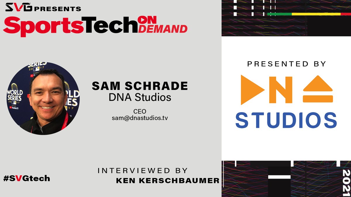sportsvideo's tweet photo. DNA Studios in Houston is set to open up a 8,000 sq. ft. facility in May that will greatly expand its capabilities. Up to 12 events will be able to be produced at once.
CEO Sam Schrade takes us inside the plans. #SVGtech
📺: https://t.co/YaWzFAPS4u https://t.co/YR5nmV6eia