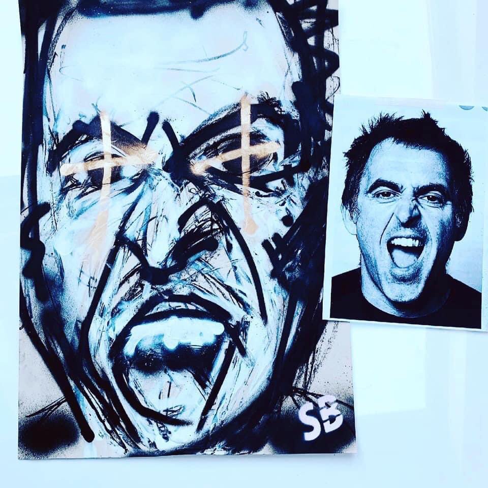 RussellSpeed's tweet image. ⁦@fitbatweets⁩ different style similar attitude to yer self @superbenart on Instagram