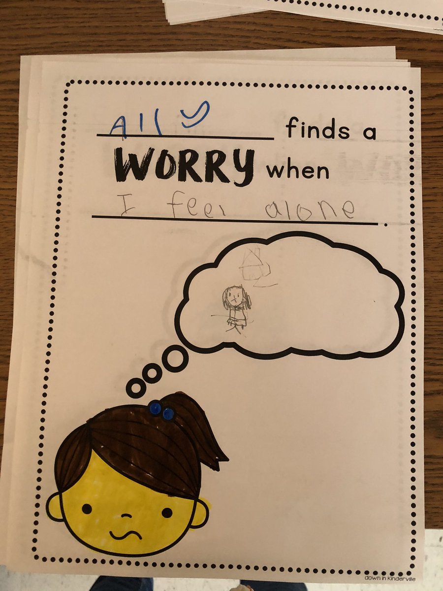 msmollyerwin's tweet photo. This week in SEL we’re focusing on our worries and healthy ways to cope with them!! #TMgenius #MentalHealthMatters https://t.co/BJAKQqFxmg