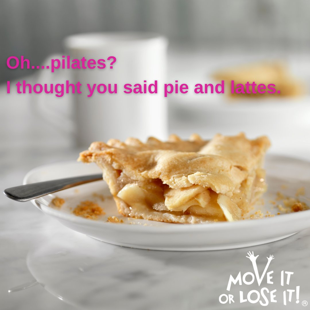 moveitorloseit1's tweet photo. This did make us chuckle! 🥧☕😂

#Moveitorloseit #HealthyAgeing #Pilates #ExerciseMeme https://t.co/Qijwj3dYL3