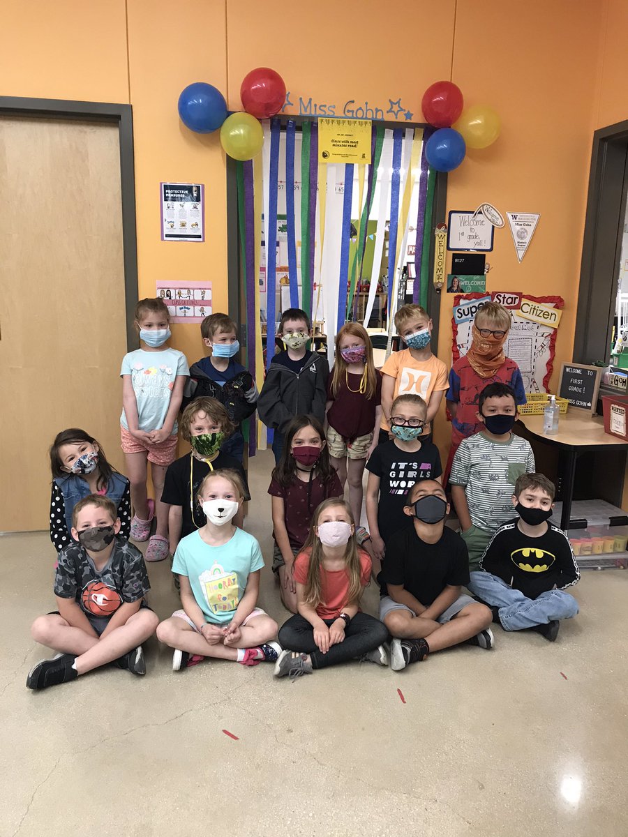 These Firsties are ELATED to be the top earners for minutes read in 1st grade!!! #fabrafalcons <a href="/FabraElem/">Fabra Elementary School</a> <a href="/FabraPTO/">Fabra PTO</a> #readathon