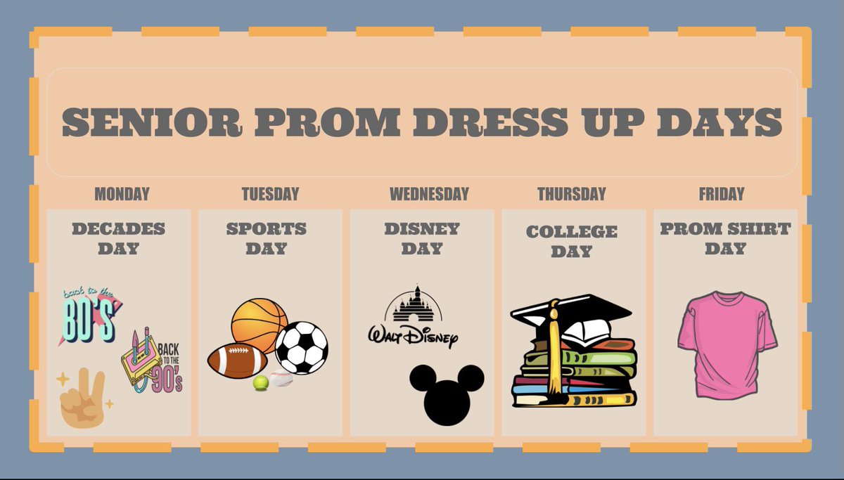 PROM WEEK NEXT WEEK!! ⭐️