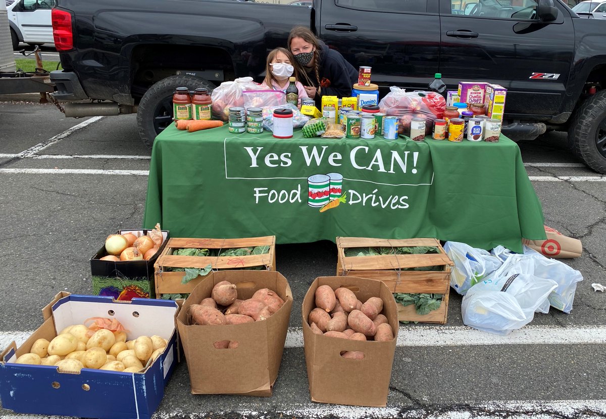 Arm In Arm Thank You So Much To The Volunteers Who Serve At The Yes We Can Food Drives Your Help Is Appreciated Perhaps If You D Like To Get Involved
