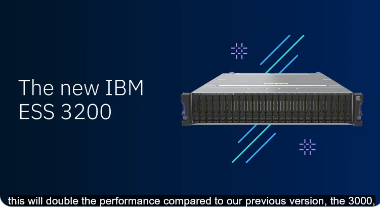 bobby_gratz's tweet photo. #IBM has announced the highest-performing system ever released for IBM Spectrum Scale. The new Elastic Storage System 3200 delivers 80GB/s throughput, & is 100% faster than the ESS 3000 model! Perfect for demanding high-performance enterprise, analytics, Big Data & #AI workloads. https://t.co/3XLMPvceM9