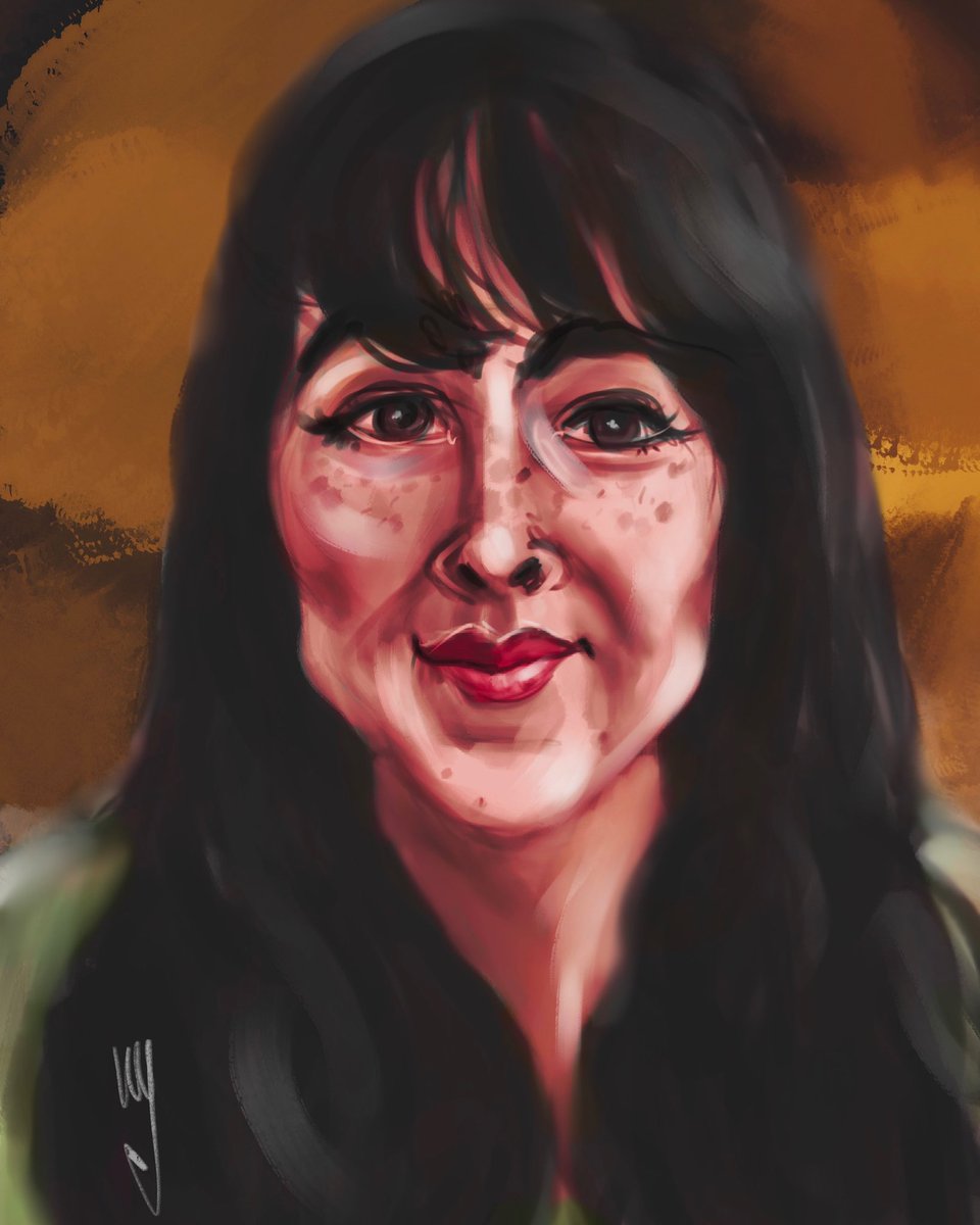 Portrait of Daniela.
#portraitart #portraitpainting #portrait #procreateart #ulf #artmagenta