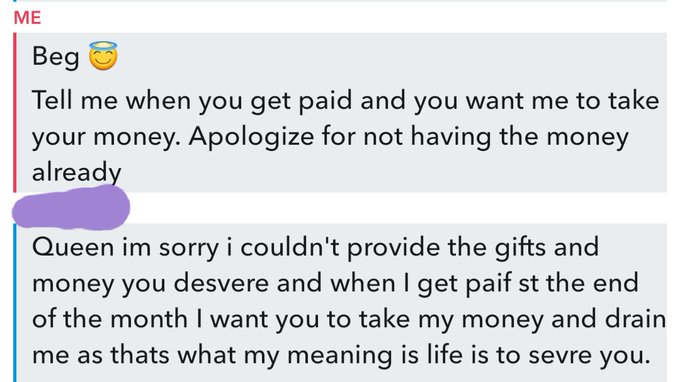 It's time to see who has it and who doesn't.  I demand proper begging at all times. It is an honor to<a href="/tag/queen"class="tags"><span>#queen</span></a><a href="/tag/begging"class="tags"><span>#begging</span></a><a href="/tag/findom"class="tags"><span>#findom</span></a><a href="/tag/beg"class="tags"><span>#beg</span></a><a href="/tag/dominance"class="tags"><span>#dominance</span></a><a href="/tag/payme"class="tags"><span>#payme</span></a>