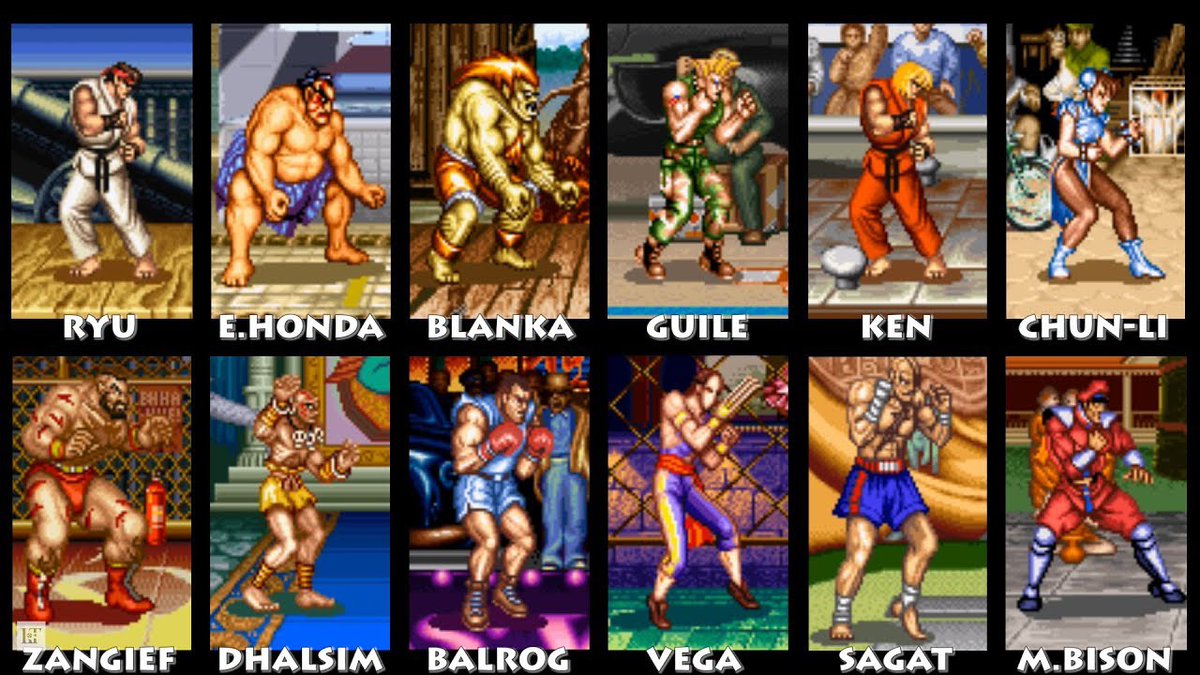 Kayzr on X: Choose your figher! Who is your go-to Street Fighter