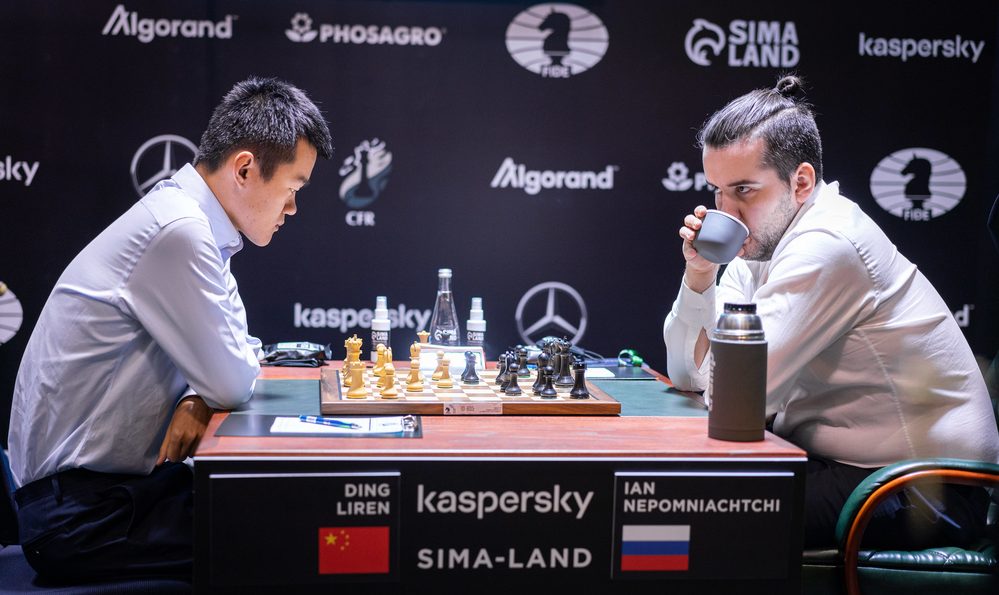 International Chess Federation on X: Ding Liren is the higher
