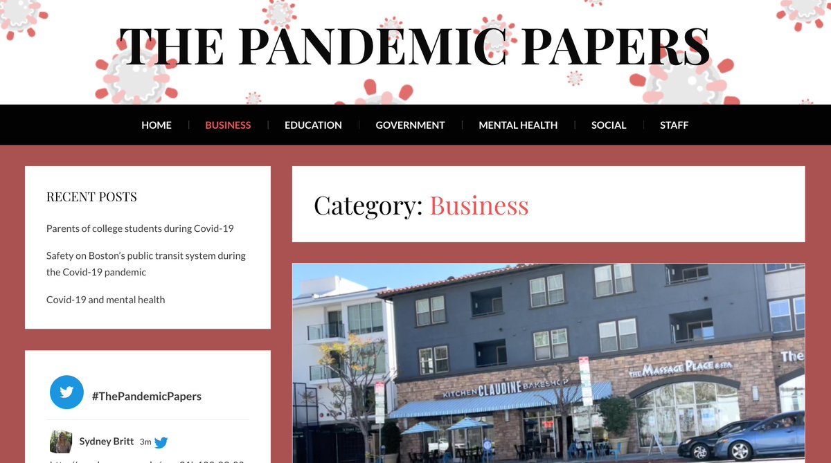 HarryBates603's tweet photo. My team in @ecjrn #JR10303 is working on a project to document the changes brought forth by the ongoing COVID-19 crisis. Read #ThePandemicPapers! https://t.co/ZhxcAfLDl2 https://t.co/eYddrNKEtC