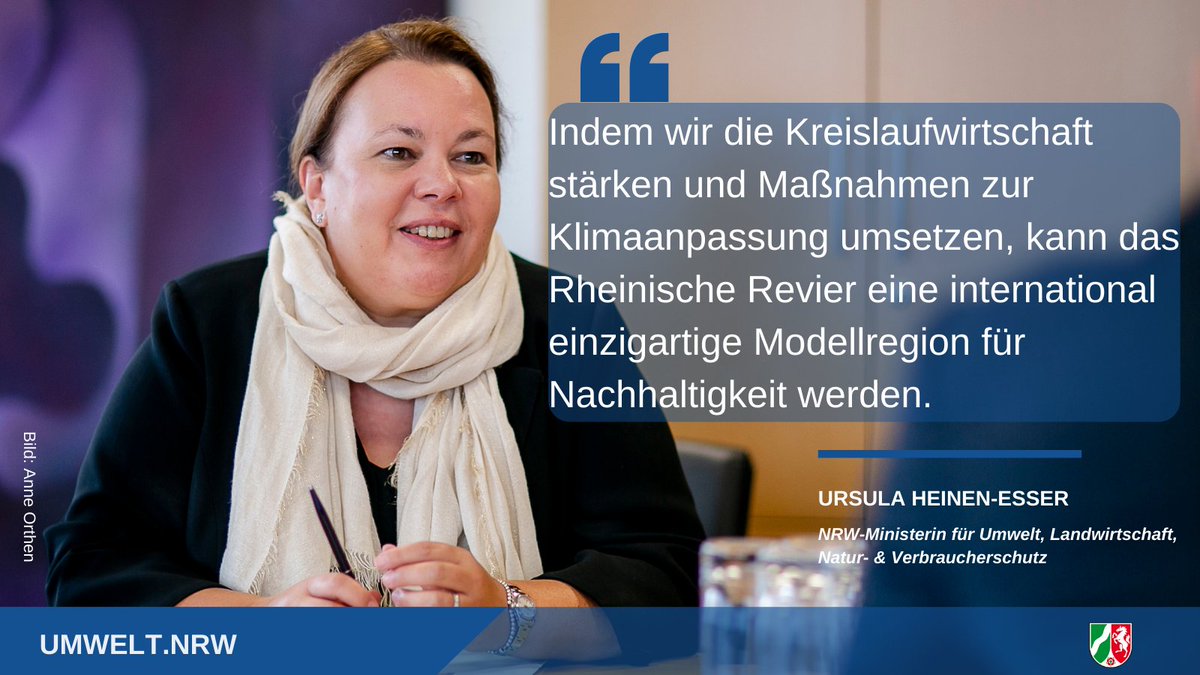 Mit dem #Reviervertrag stellen wir die Weichen für nachhaltige und zukunftsgerechte Entwicklung.
ℹ️👉land.nrw/de/pressemitte…
#REVIER2030 #RheinischesRevier #NRWkanndas