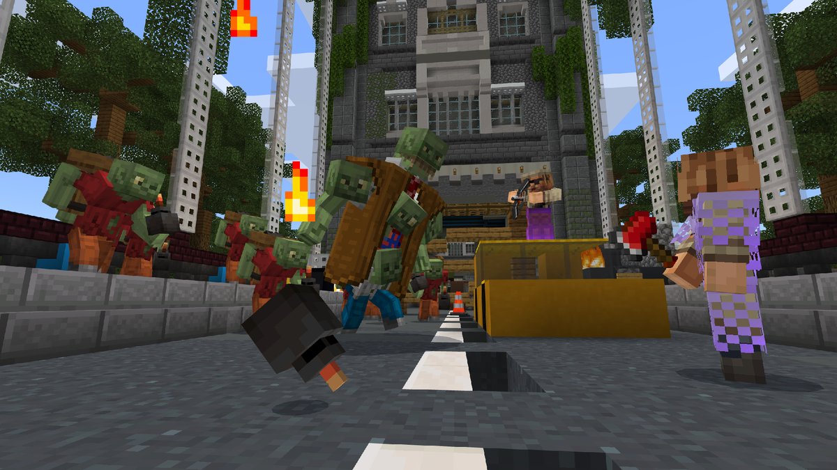 H2CO3_TC's tweet photo. Today Zombie Apocalypse is releasing on the Minecraft Marketplace.
I had a blast working on the game mechanics, go check it out! https://t.co/EP7zepC2cr