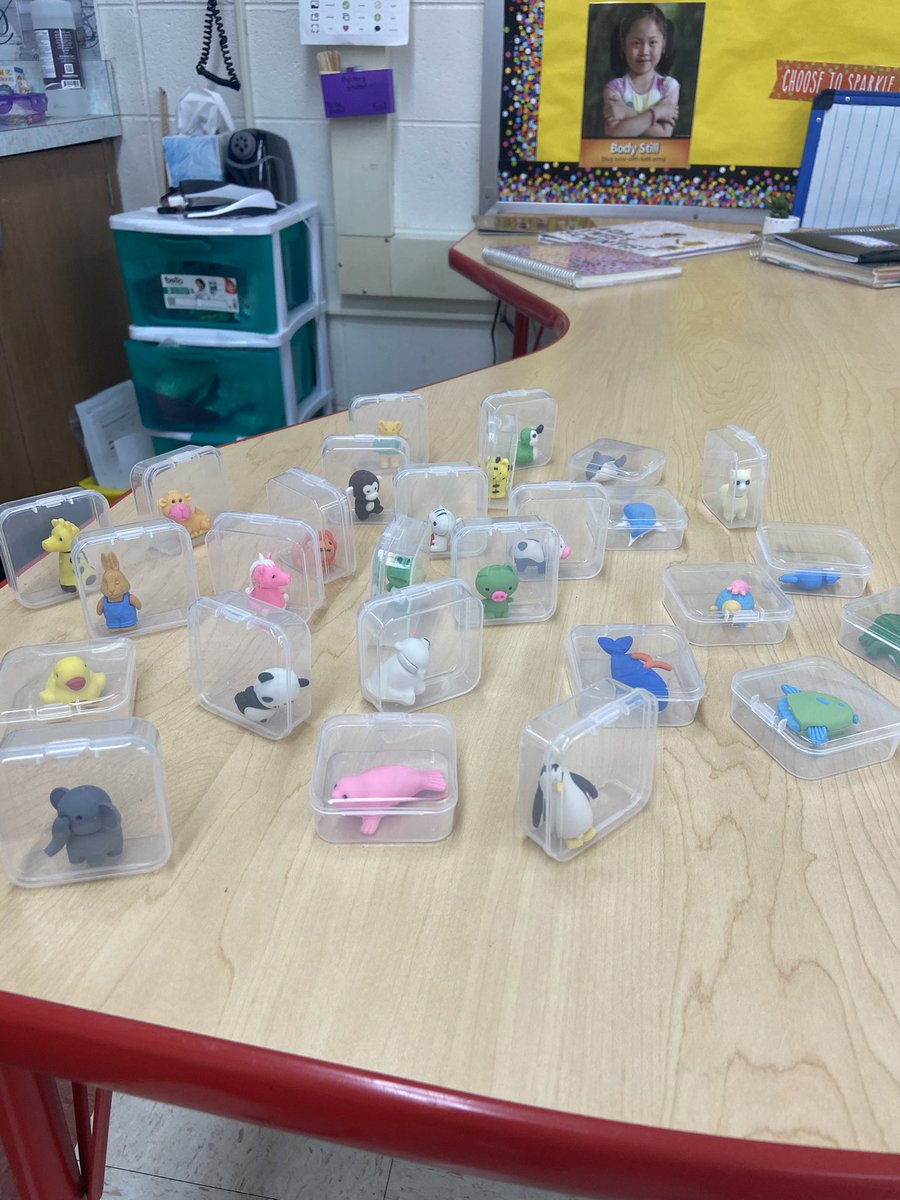 1K desk pet store is now open. Way to go 1K students on earning your desk pets.