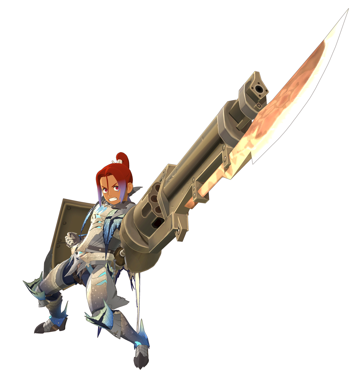 モンスターハンターストーリーズ2 破滅の翼 公式 新たな武器種 ガンランス 攻撃をするごとに弾が装填される攻撃タイプ 突 の武器 弾で放てるスキルは真っ向勝負に勝つことで一気に絆ゲージを溜めることができ 絆ゲージが最大の時に使える 竜撃砲