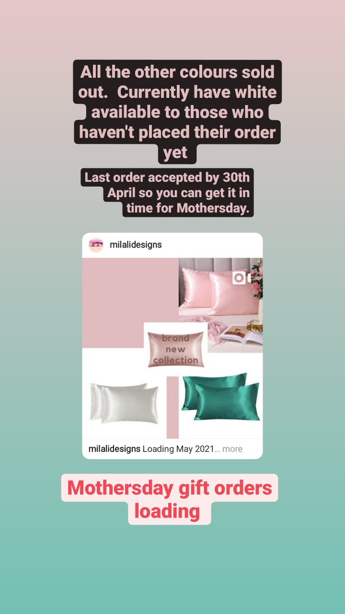 Don't be boring with sloffies and the same bath hampers you buy your moms/grannies/wives and sisters for Mothersday!
Satin covers for the win! few orders still available.
R150 for 1 and R250 a set. Dm or email milalidesigns@gmail.com