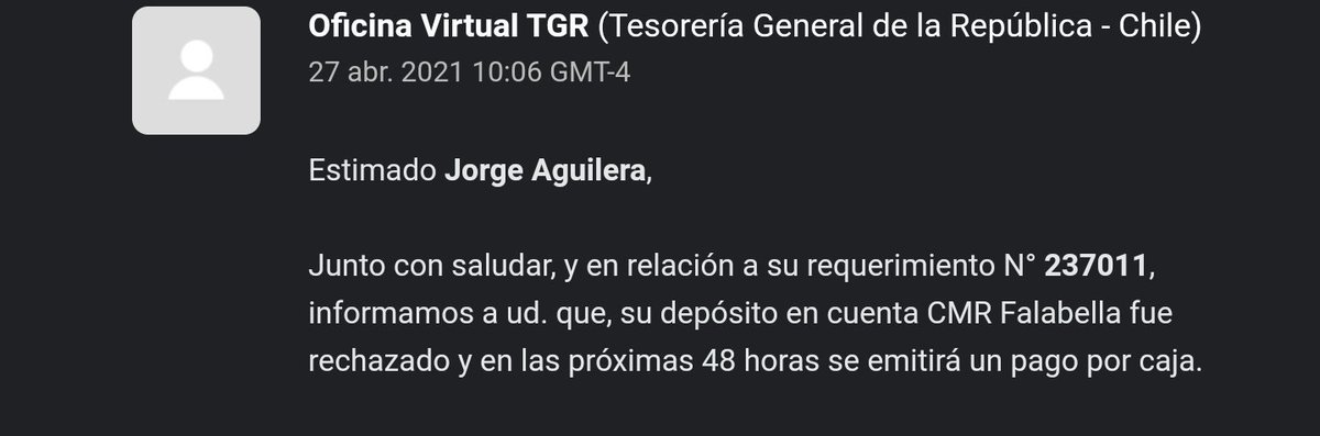 jaguilerac10's tweet photo. @KarlaEnAccion @SII_Chile @tgrchile cometen un error ustedes y ahora debo pedir un permiso para ir al banco en fase 1, asuman el condoro y corrijan la información 🤬, desde cuándo CMR es un banco, acaso tienen a un mono digitando las cuentas?
#QuedémonosEnCasa buen slogan🤦🏻‍♂️ https://t.co/94qMhJEsVb