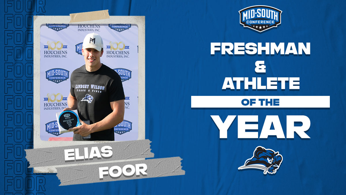 LWUAthletics's tweet photo. Congratulations to Elias Foor of the Men's Track &amp; Field team who earned both 2020-21 MSC Freshman and Athlete of the Year awards! https://t.co/yVfjlgaFpO