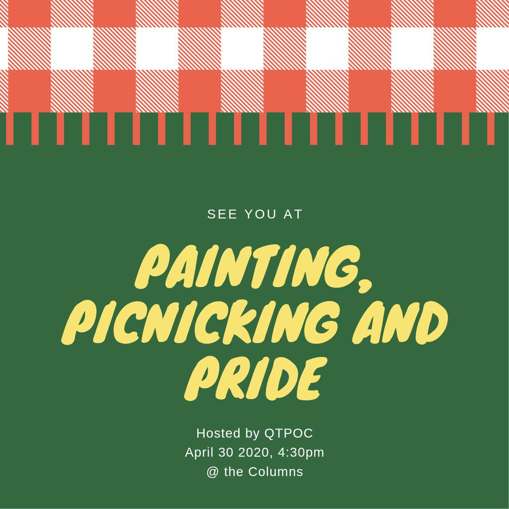 Hello all!! Please make sure to RSVP for our Painting, Picnicking and Pride Event! forms.gle/R623tYLqGm6qAv…