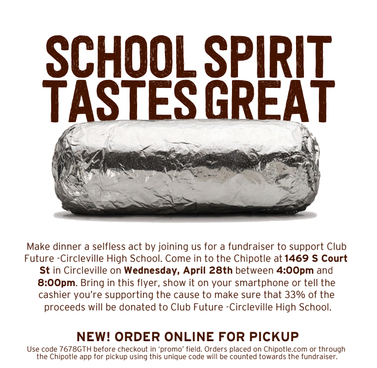 Circleville City Schools on Twitter "Tomorrow, help support our high