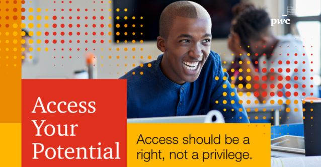 TerriMcClements's tweet photo. Now more than ever, we have a responsibility to address the equity gap. Proud to share that PwC Access Your Potential™ is committing $125M to help support Black and Latinx college students. #PwCProud #TeamPwC https://t.co/Vxd8wBIJ5b https://t.co/4RSuV27ePJ