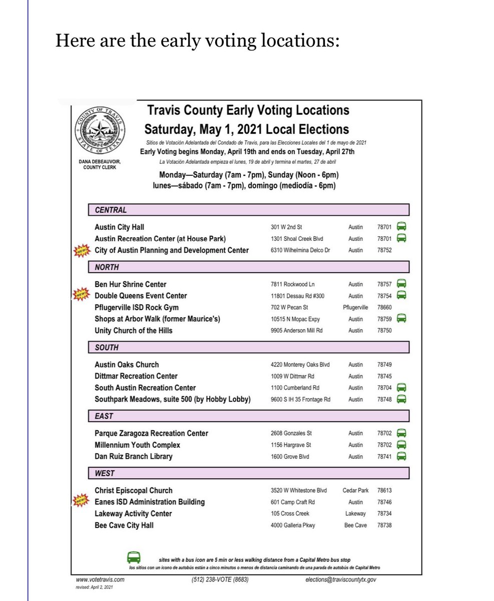 LAST DAY to early vote...YES on Prob B and let’s clean up our city and find NEW ways to HELP our homeless population! It takes 5 min to exercise your duty to vote! 🎯