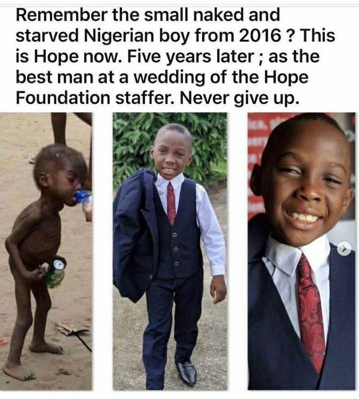 PaschalNwafor_'s tweet photo. Nigeria failed this young lad but hope found him in 2016.
Do you know how many Nigerian kids today that Nigeria has failed as bcos of our bad leaders?
GOD PUNISH every single Nigeria leaders that have looted from our National treasury.

Seniorman #UnknownGunmen #YourViewTVC https://t.co/U3mOTnWlxE