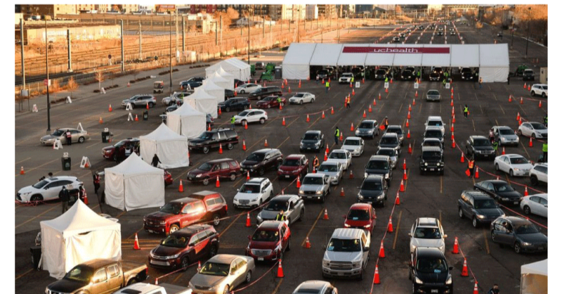 nejmcatalyst's tweet photo. Drive-Through Efficiency: How to Prepare for and Execute a Mass-Vaccination Event - a playbook from @UCHealthCIC @uchealth: https://t.co/bClXfFoFCH @suturesntacos @richardzane