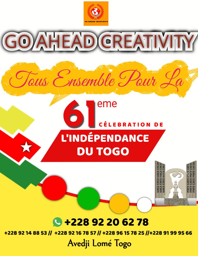 LanteFestina's tweet photo. Coucou salut  a tous et bonne fête de l'indépendance a tout les Togolais🇹🇬🇹🇬🇹🇬

#Goaheadgroup
#Goaheadcreativity
#IndependancedayofTogo
#Inessa da SILVEIRA https://t.co/8ba8NpvNgR