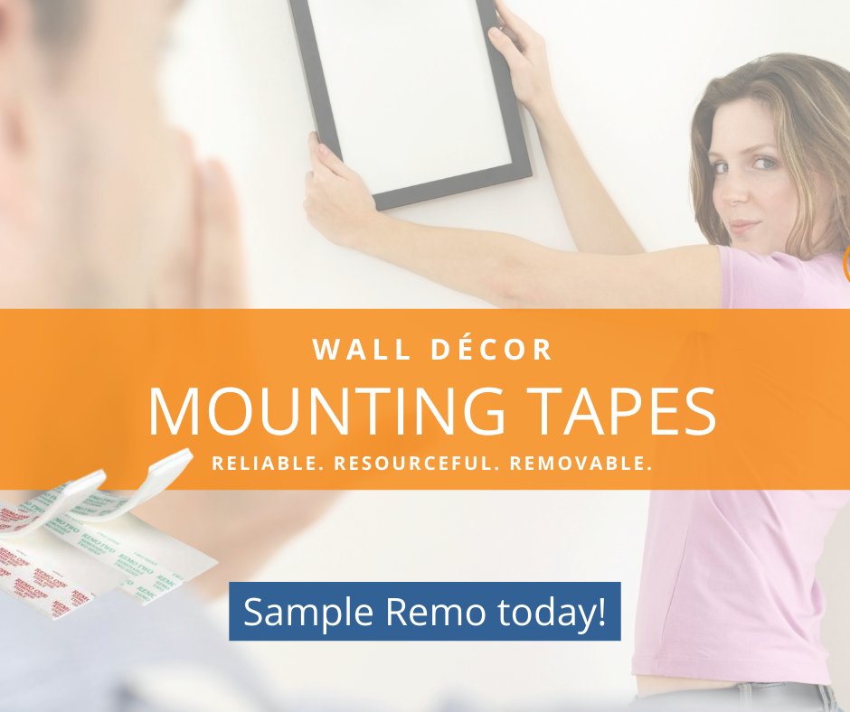 DuracoTapes's tweet image. When building wall décor applications, there are countless ways to adhere them to surfaces. Traditional fasteners seem practical, but they damage walls. Replace your mounting kit fasteners with Duraco Remo tapes. hubs.la/H0KVV9D0

#DuracoTapes #TapeSolutions