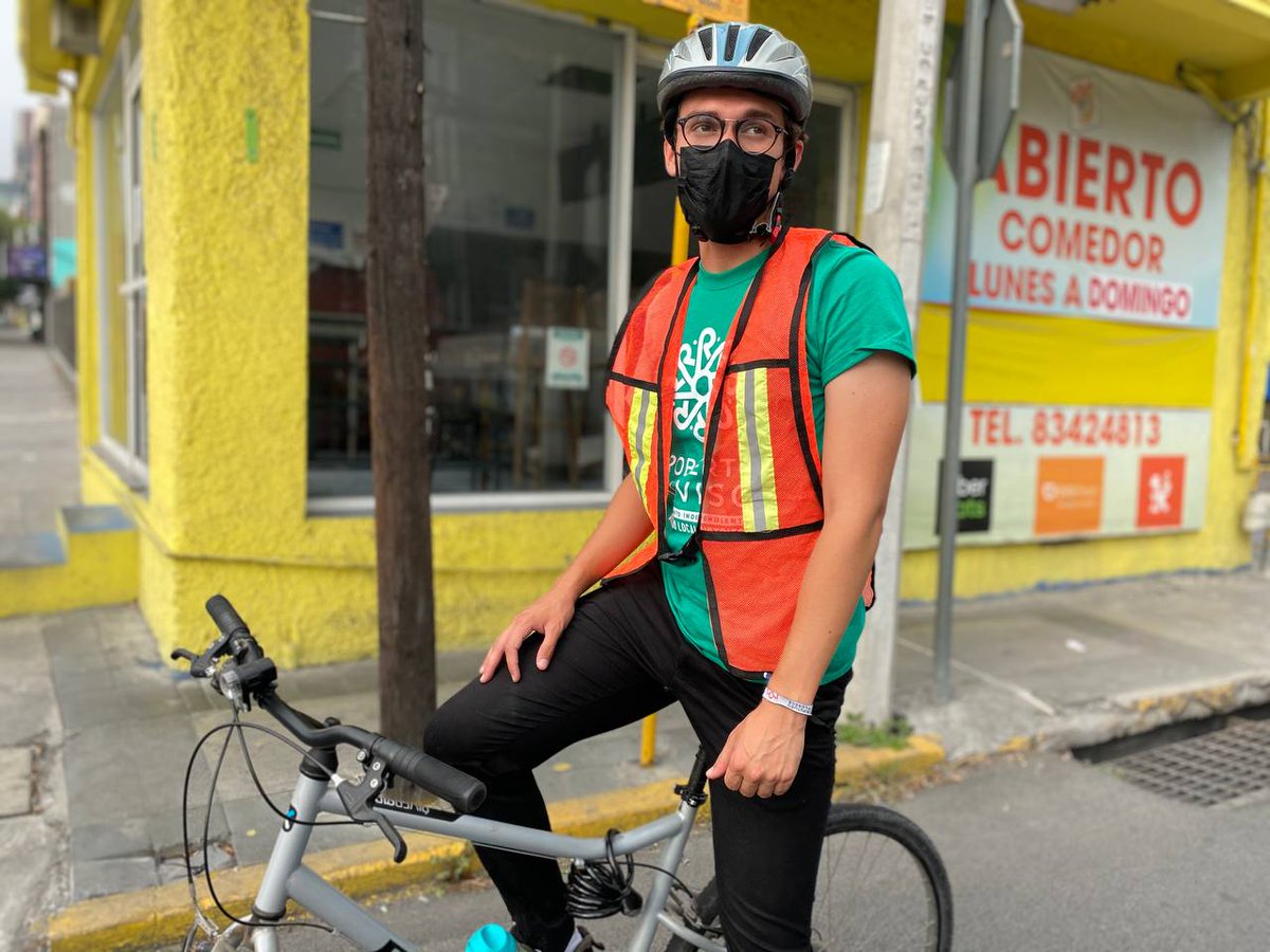 robalviso's tweet image. Arrancamos en bici🚴‍♂️el #DesafíoModal de @elfuturoflorece buscando averiguar para quién está diseñada la movilidad en Nuevo León.

Veremos quién llega primero al @CongresoNL: mi compañera @mvillasuso en carro 🚗, @KristianMaciasF en camión 🚌 o @danieldarionl en Ecovia + Metro 🚇.