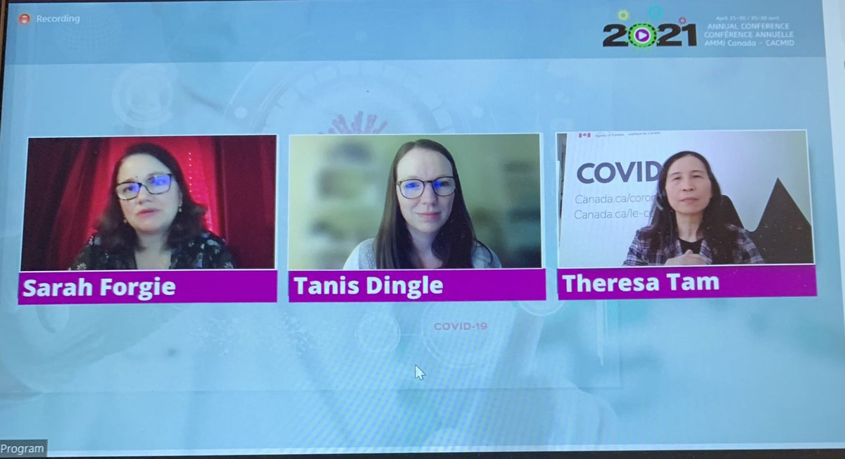 Great start to the <a href="/AMMICanada/">AMMI Canada</a> - <a href="/CACMID/">CACMID</a> virtual conference yesterday. We are excited for Day 2 to get started! 🦠🧪🧫