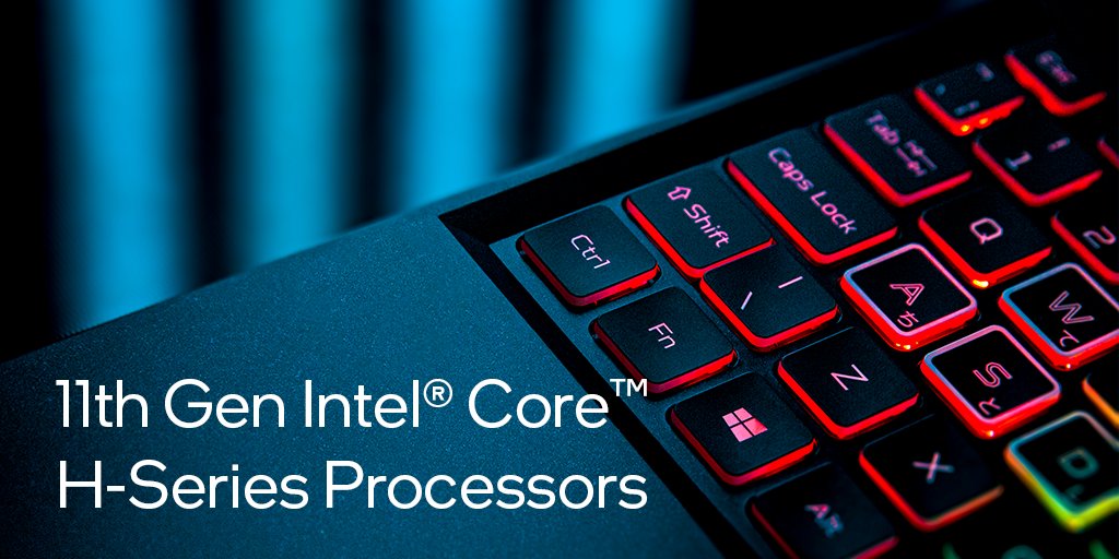 Spend less time staring at loading bars ⏳ in your video editor. 

High capacity, high speed storage is coming to 11th Gen H-series mobile processors. intel.ly/3dValdM