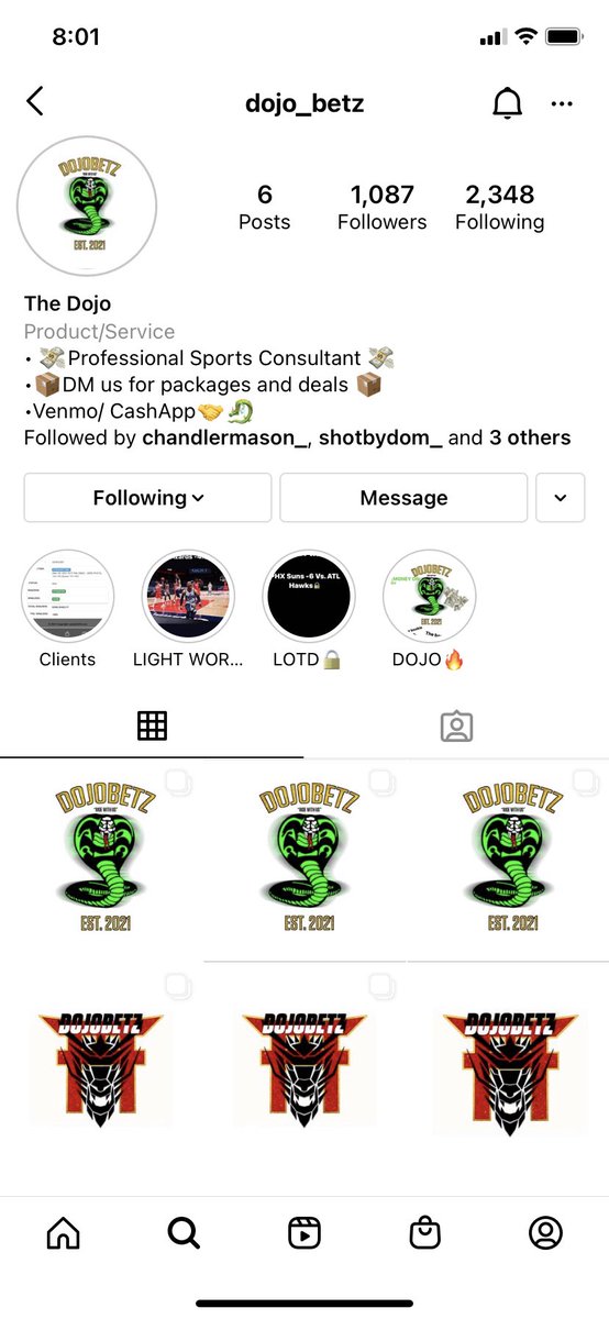 Give us a follow on the Instagram for more of what we do. Join the money team dojo betz is hot, if you don’t believe me go take a look for yourself we win. #letsmakesomemoney