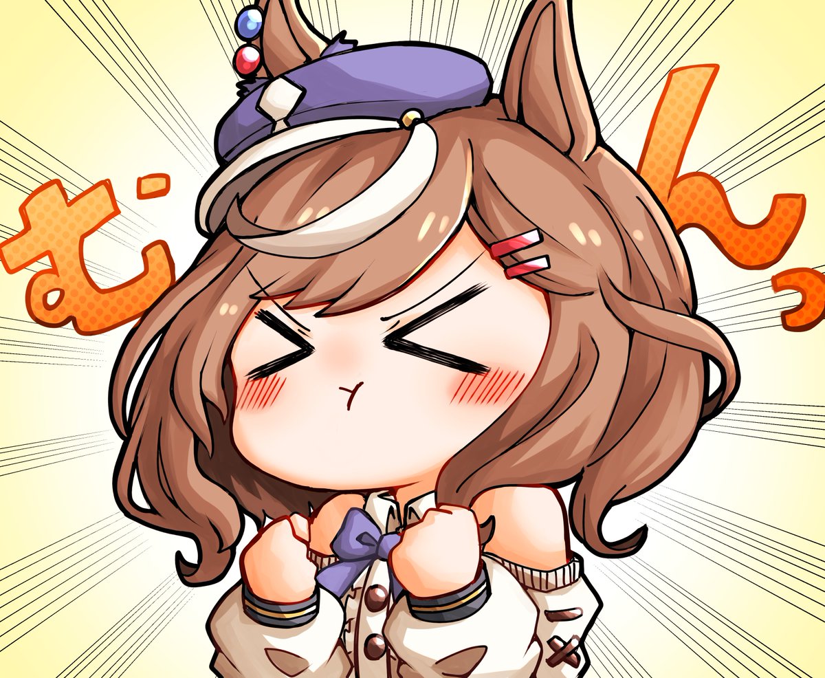 マチカネタンホイザ(ウマ娘) 「#マチカネタンホイザ 
えい、えい、むんっ! 」|ちゃっか♨Skeb募集中‼️のイラスト