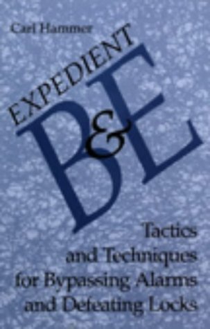 BandEAtoZ's tweet image. At almost 30 years old, is anything in here worth reading? The name jumped out to me...

Expedient B &amp;amp; E: Tactics And Techniques For Bypassing Alarms And Defeating Locks

#LockBypass #outofscope #PhysicalPentest

amazon.com/dp/0873646886?…