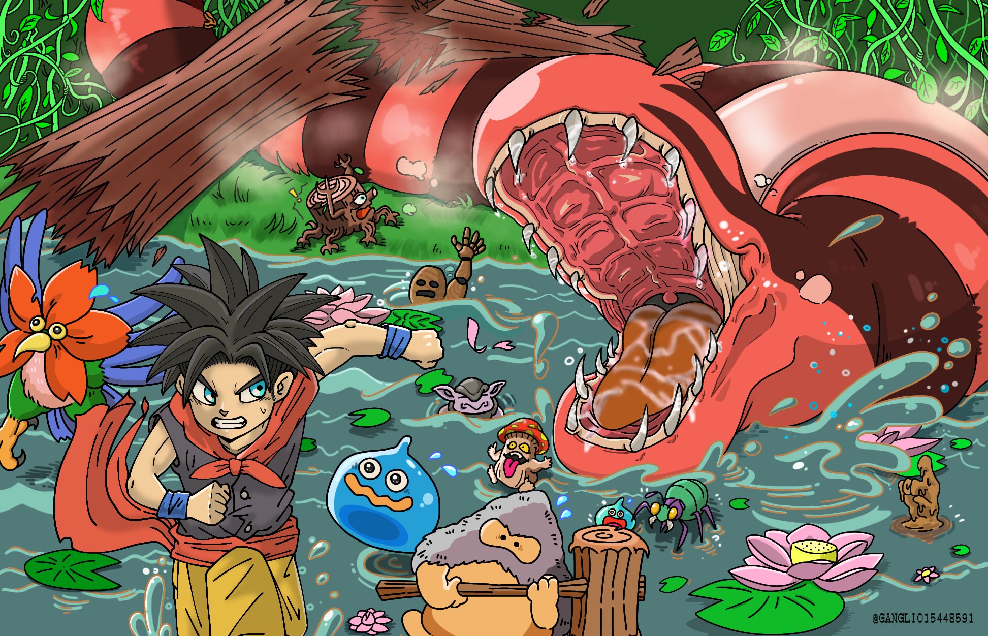 تويتر Gang Lion على تويتر 今日でドラゴンクエストモンスターズジョーカー2も11周年 おめでとうございます 新たなモンスターズ作品に期待を寄せながら 大陸に潜む大型モンスター達を懐かしんで頂ければ幸いです Dqmj2 Dqmj2祝11周年 T Co