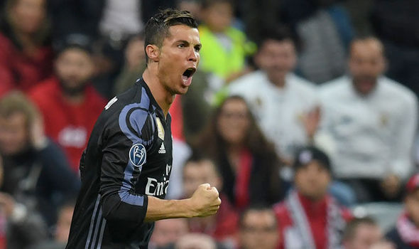  The only player to score 60+ goals in a calendar year for four consecutive years (2011-2014) Most goals scored in the UCL KO stage in a season (10)When it comes to the UCL, Cristiano doesn't mess around. 5 Goals against Neuer, 3 against Oblak, and 2 against Buffon.