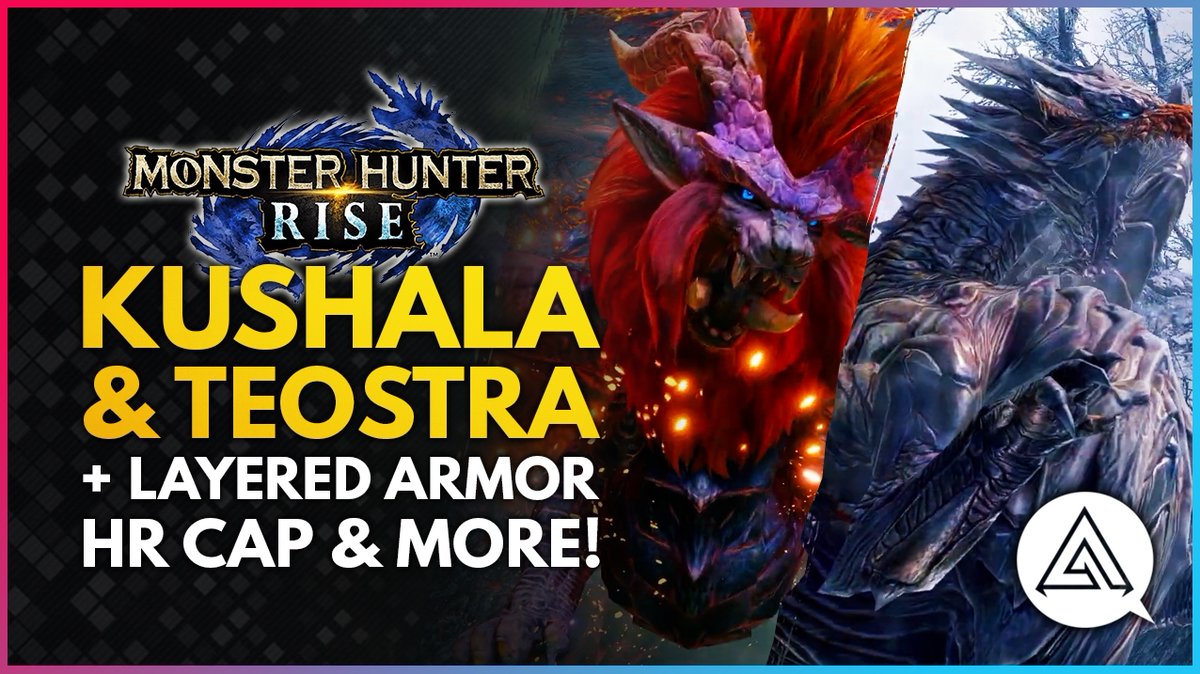 Arekkz New Video Monster Hunter Rise Teostra Kushala Return Layered Armor Hunter Rank Cap Unlock More T Co Bubvn98skp T Co Vx2srwml2p