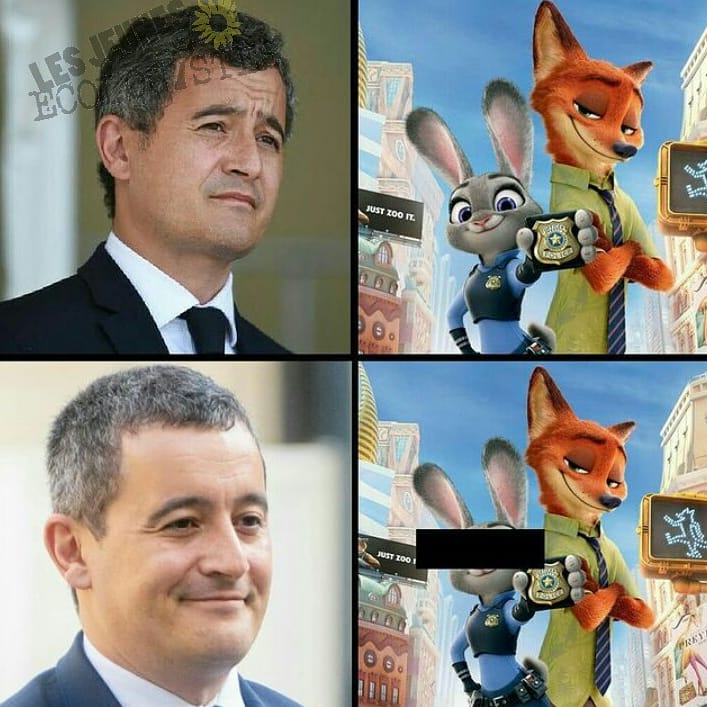 EcolosMemes's tweet photo. Gerald Darmanin a des principes pour ses films https://t.co/TVorxaYc3t